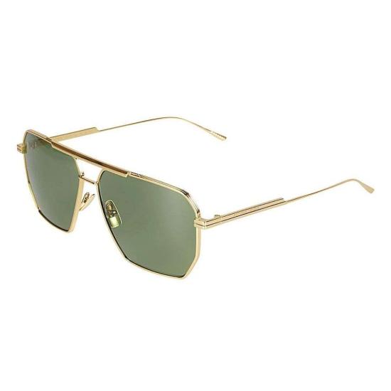  보테가베네타 선글라스 BV1012S 004 GOLD GOLD GREEN - BOTTEGA VENETA