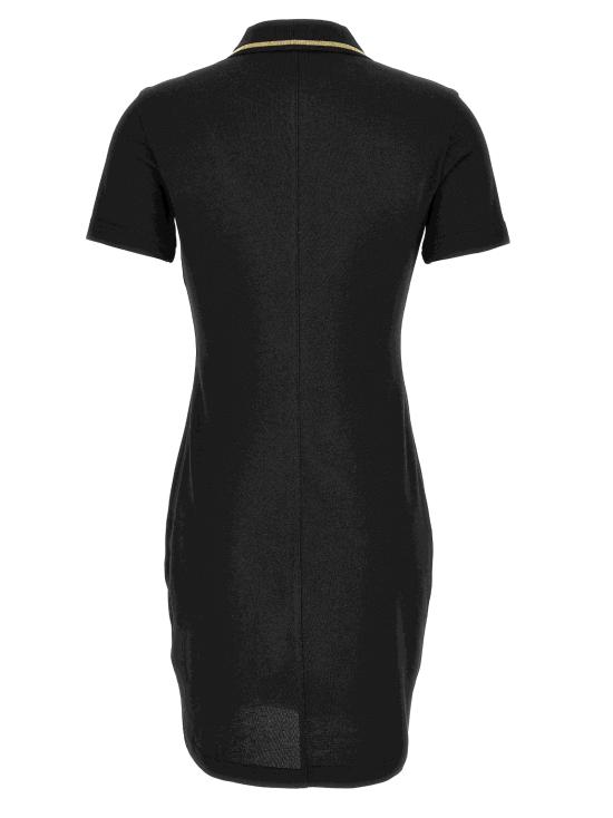 25SS 베르사체 미디 원피스 78HAOT01 CJ01TG89 Black - VERSACE