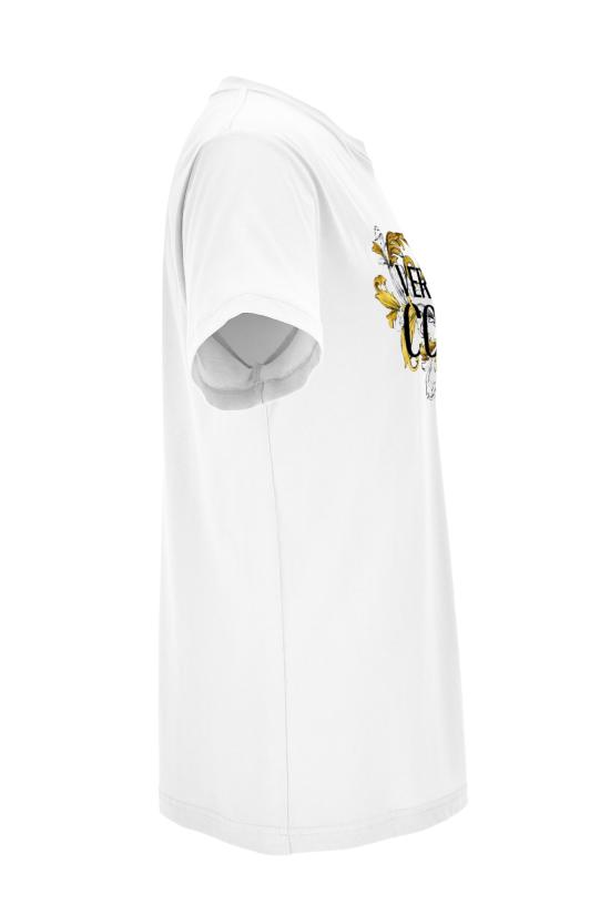 25SS 베르사체 반팔 티셔츠 78GAHC05 CJ01CG03 White - VERSACE