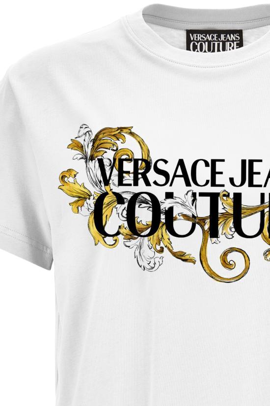 25SS 베르사체 반팔 티셔츠 78GAHC05 CJ01CG03 White - VERSACE