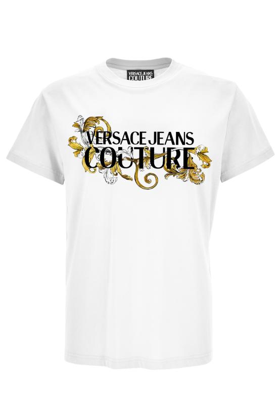 25SS 베르사체 반팔 티셔츠 78GAHC05 CJ01CG03 White