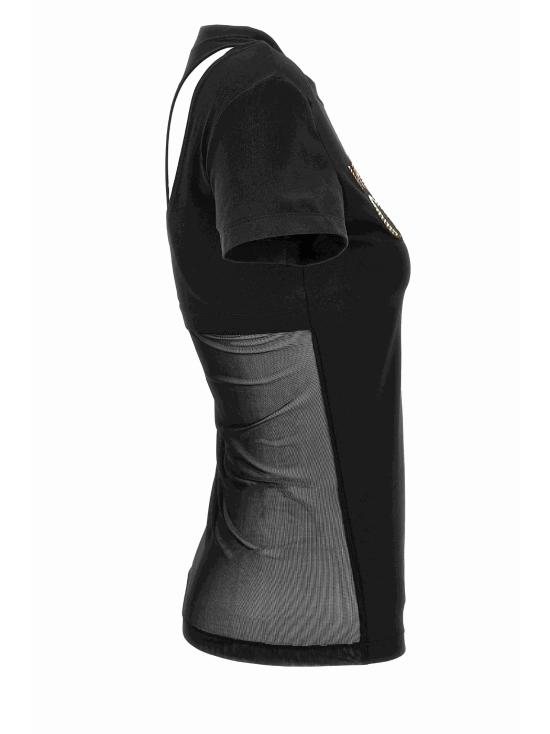 25SS 베르사체 반팔 티셔츠 78HAHE00 CJ02E899 Black - VERSACE