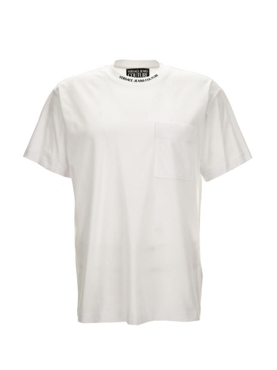 25SS 베르사체 반팔 티셔츠 78GAHE03 CJ00E003 White