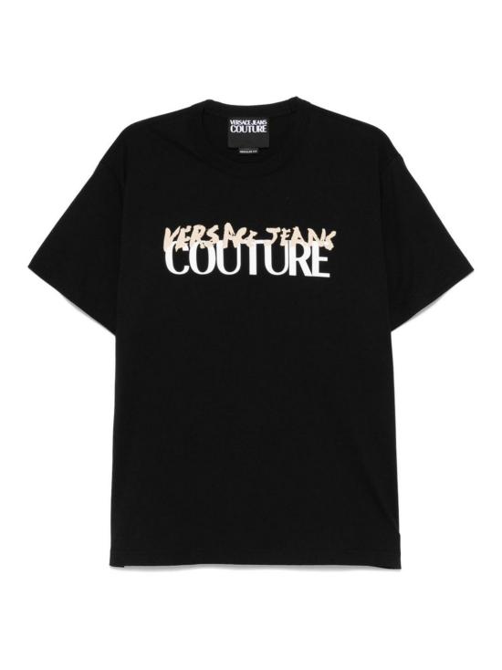 25SS 베르사체 반팔 티셔츠 78GAHE06 CJ00E899 Black