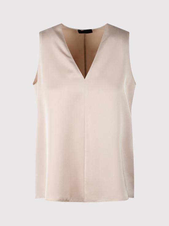 25SS THE NEW BLACK 민소매 티셔츠 1369 LU 049 BEIGE