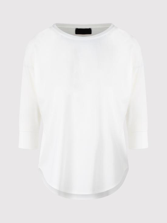 25SS THE NEW BLACK 반팔 티셔츠 3349 0002 BIANCO