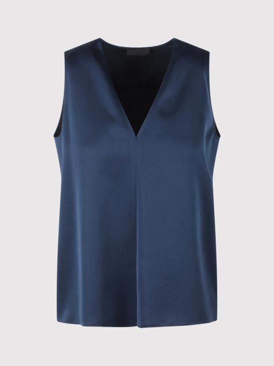 25SS THE NEW BLACK 민소매 티셔츠 1369 LU 081 NAVY