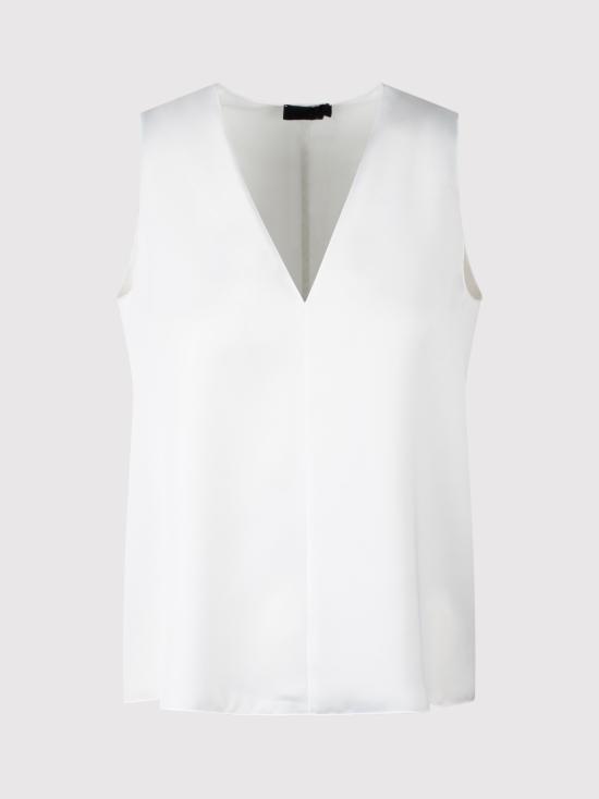 25SS THE NEW BLACK 민소매 티셔츠 1369 LU 005 BIANCO