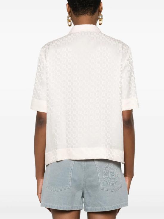 25SS 펜디 셔츠 FS8254 AUQGF1RX0 Peach - FENDI