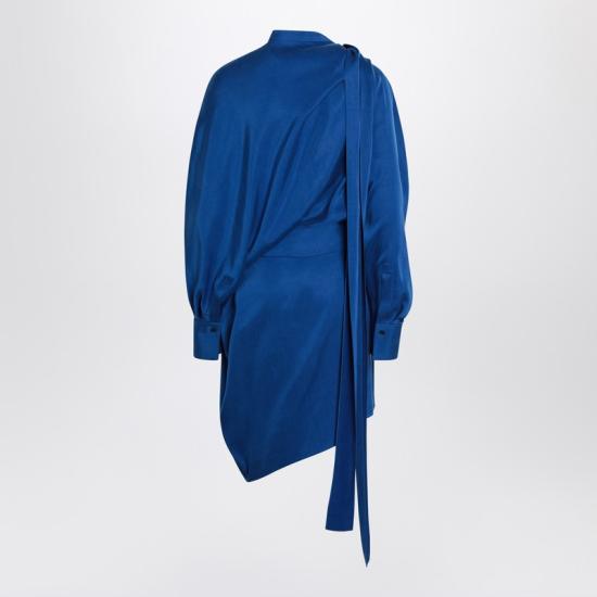 25SS 살바토레 페라가모 원피스 0782804VI XI FERRA BL 102 blue - SALVATORE FERRAGAMO