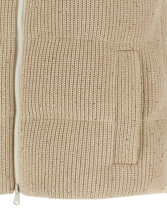 25SS 브루넬로 쿠치넬리 베스트 M0DVT2142CDR24 Beige - BRUNELLO CUCINELLI