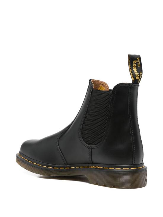 26FW 닥터마틴 2976 옐로우 스티치 스무스 레더 첼시 부츠 22227001 Black - DR.MARTENS