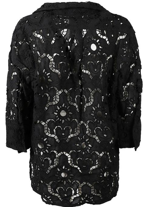 25SS 팜 리오 블라우스 334090 L0002 Black - FARM RIO