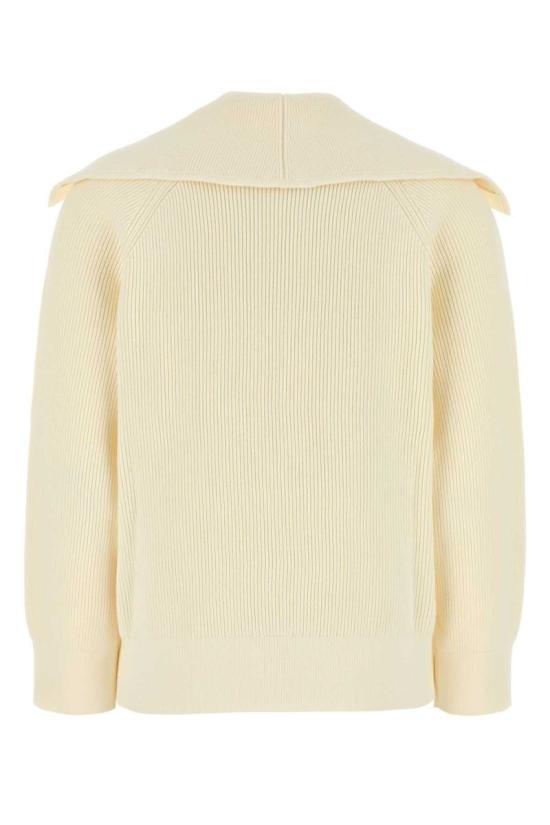 25SS 보테가베네타 가디건 829580V59X0 9071 White - BOTTEGA VENETA