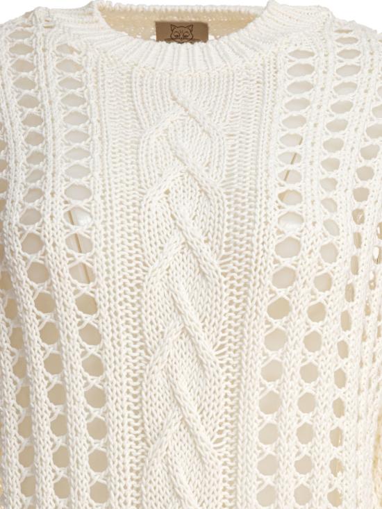 26SS 라키 스웨터 SUMMER BREATHLESSBIANCO LATTE White - RAKKI