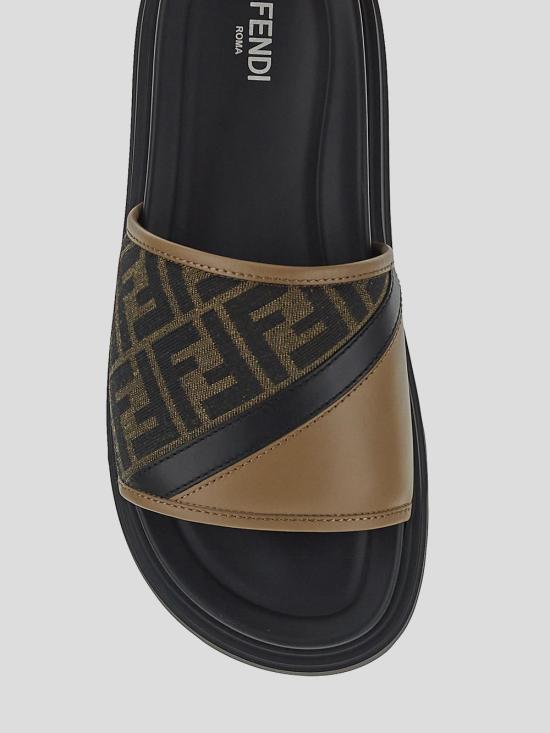 25SS 펜디 샌들 7X1674 AF5TF1OOF SAND NER TABACC NERO - FENDI