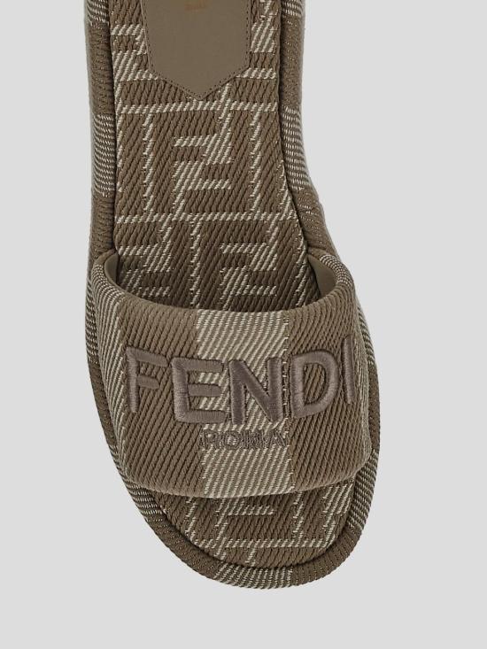 25SS 펜디 뮬/슬리퍼 8R8515 ASB5F1STE Dove Grey - FENDI