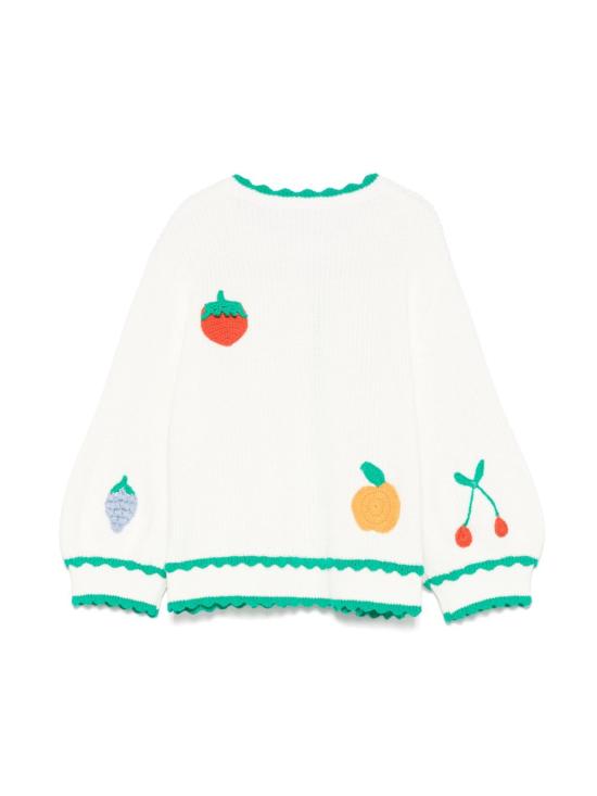 25SS [주니어] 스텔라 맥카트니 가디건 TW9A30 Z1876 101 Cream - STELLA MCCARTNEY