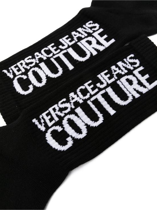 25SS 베르사체 양말 78VA0J03 ZG081L01 Black - VERSACE