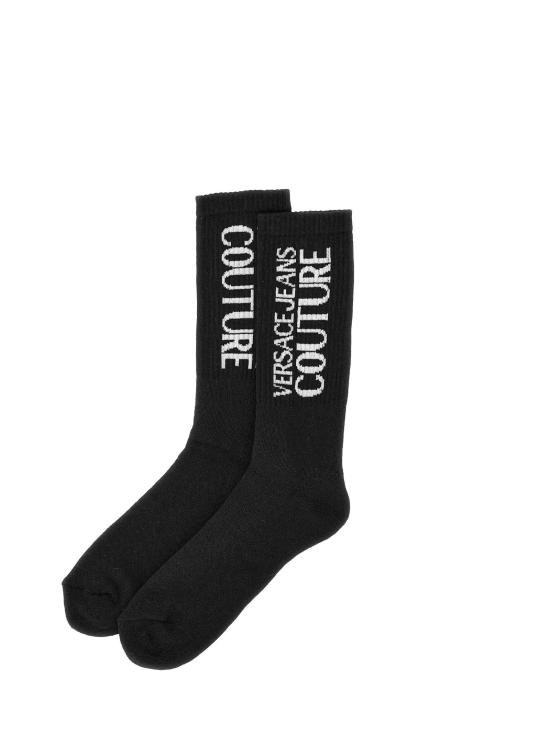 25SS 베르사체 양말 78VA0J03 ZG081L01 Black