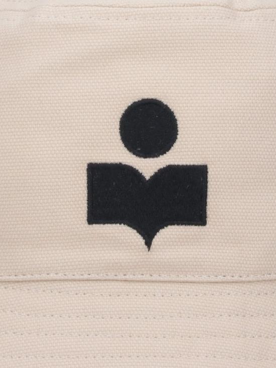 25SS 이자벨마랑 HALEY 헤일리 로고 버킷햇 CU001XFA A3C05A ECBK White - ISABEL MARANT