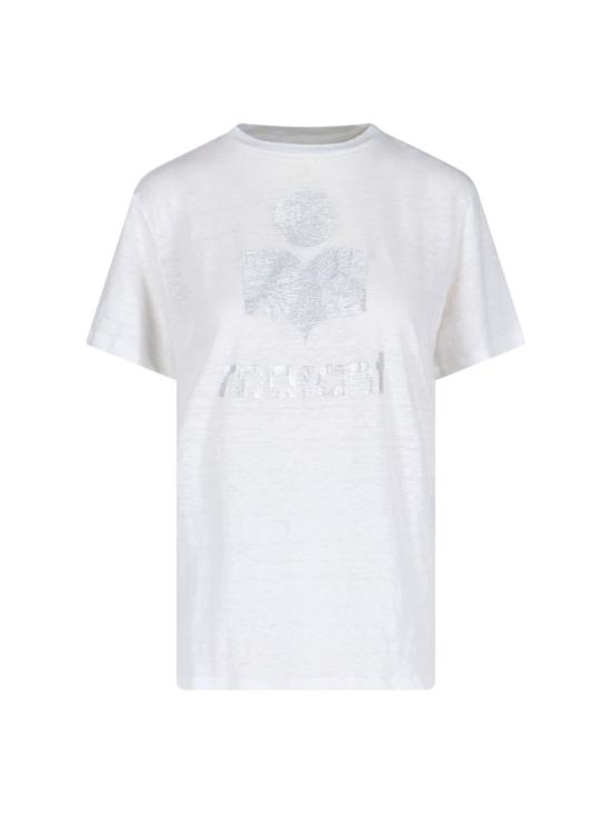 25SS 이자벨마랑에뚜왈 반팔 티셔츠 TS0001FB A1N10E 20WH White