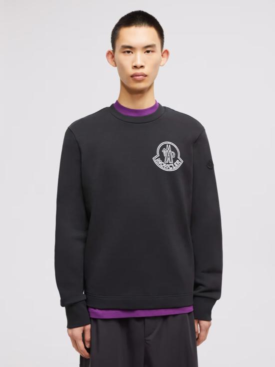 25SS 몽클레어 긴팔 티셔츠 K10918G00051899V4 998 Black - MONCLER