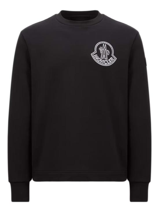 25SS 몽클레어 긴팔 티셔츠 K10918G00051899V4 998 Black