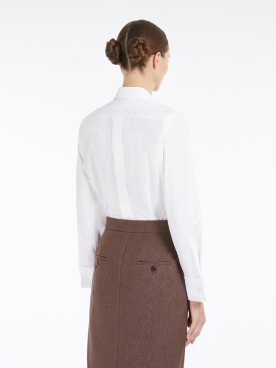 25SS 막스마라 셔츠 2511111453600 001 White - MAX MARA