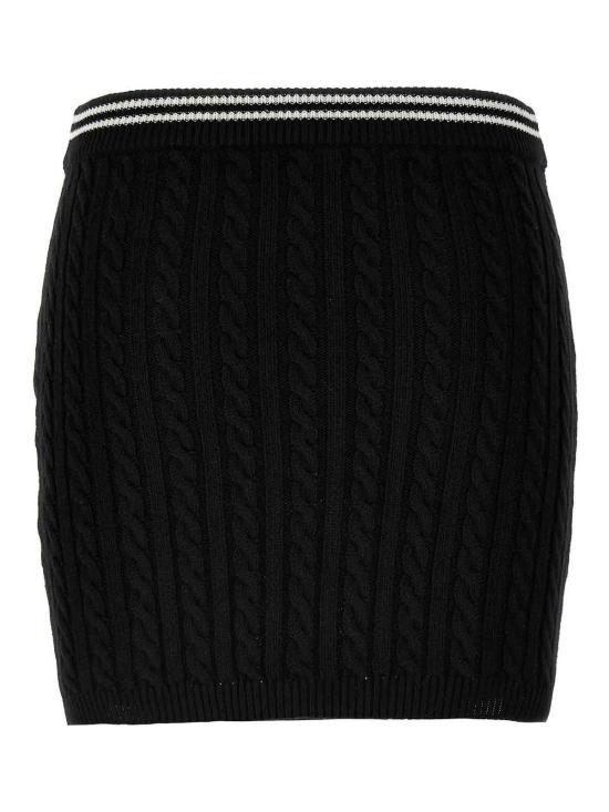 25SS 알레산드라리치 숏 스커트 FABX3687K42640091 Black - ALESSANDRA RICH