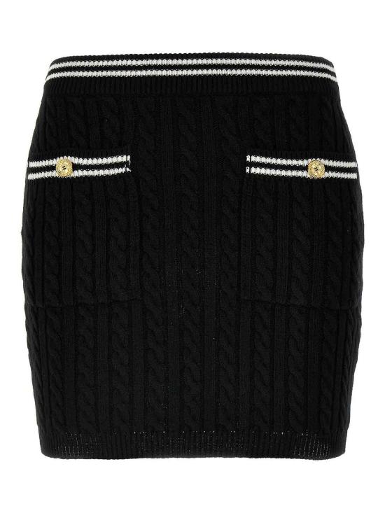 25SS 알레산드라리치 숏 스커트 FABX3687K42640091 Black