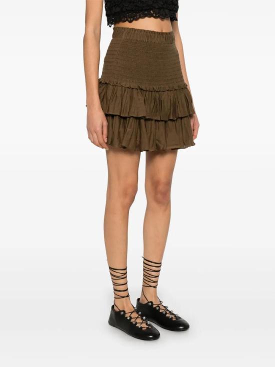 25SS 이자벨마랑에뚜왈 숏 스커트 JU0022FCB3J04E 67KI KHAKI - ISABEL MARANT ETOILE