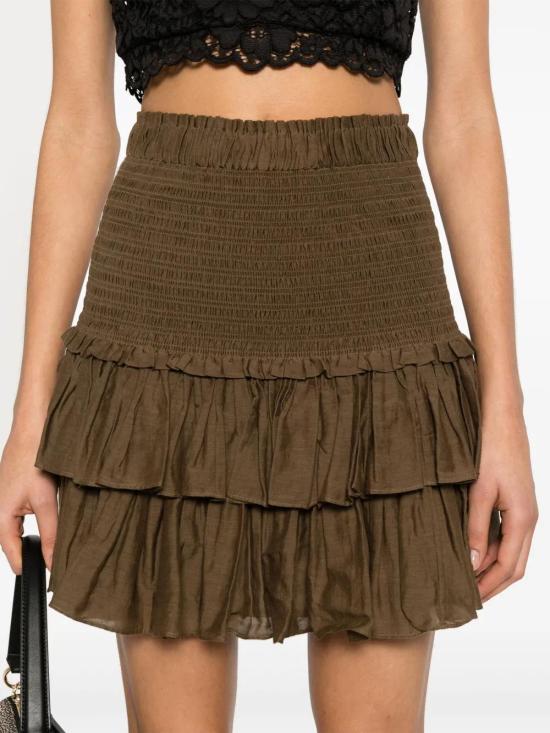 25SS 이자벨마랑에뚜왈 숏 스커트 JU0022FCB3J04E 67KI KHAKI - ISABEL MARANT ETOILE