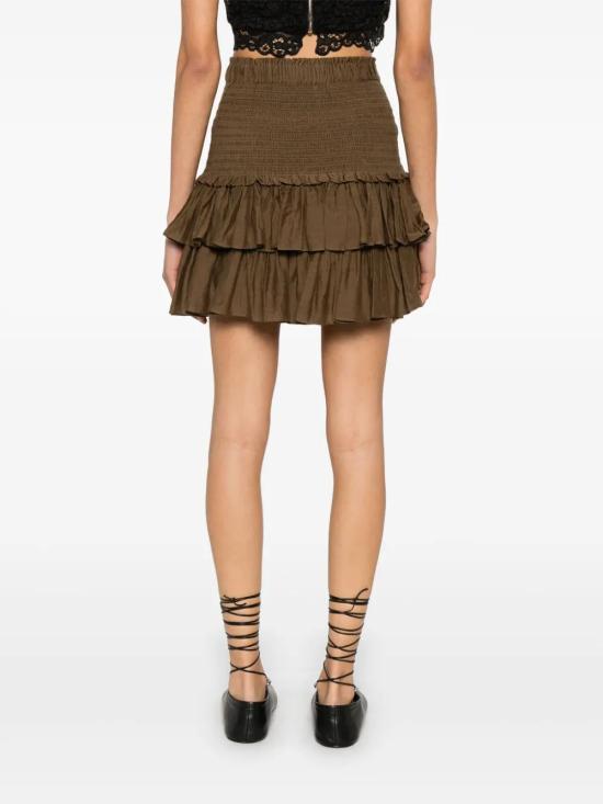 25SS 이자벨마랑에뚜왈 숏 스커트 JU0022FCB3J04E 67KI KHAKI - ISABEL MARANT ETOILE