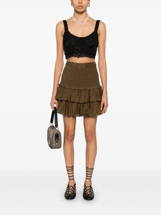 25SS 이자벨마랑에뚜왈 숏 스커트 JU0022FCB3J04E 67KI KHAKI - ISABEL MARANT ETOILE