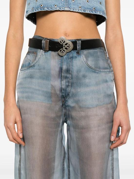 25SS 하이쿠레 데님 팬츠 HEW03300OR001L0890 BLUE DENIM PRINT L0890 - HAIKURE