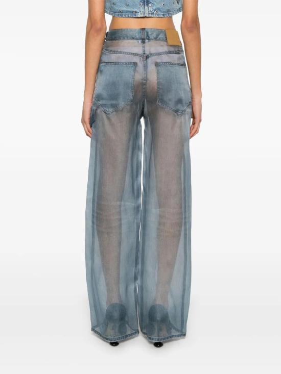 25SS 하이쿠레 데님 팬츠 HEW03300OR001L0890 BLUE DENIM PRINT L0890 - HAIKURE