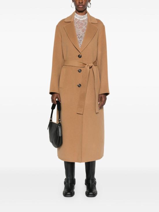 24FW 핑코 코트 103819Y27P MOC CAMMELLO MOCACCINO - PINKO