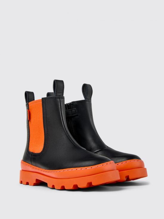 24FW [키즈] 캠퍼 슈즈 K900320 004 BRUTUS 0 Black - CAMPER