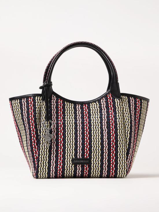 25SS 엠포리오 아르마니 토트백 EW001009AF12768 FC146 Blue