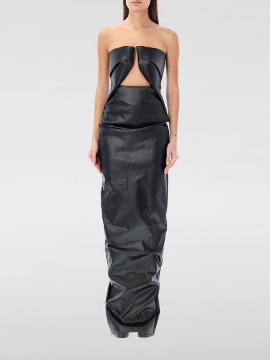 25SS 릭 오웬스 롱 원피스 RP01E7528SCT 09 Black