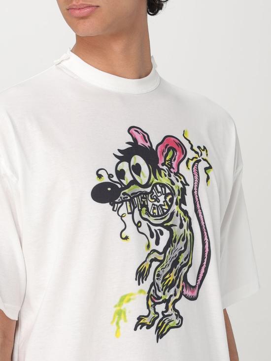 25FW 마리아노 반팔 티셔츠 T58017743LU43 01 White - MAGLIANO