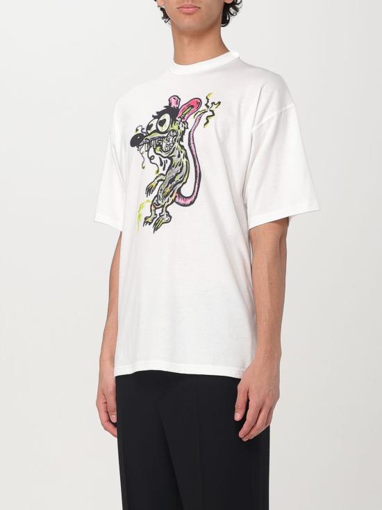 25FW 마리아노 반팔 티셔츠 T58017743LU43 01 White - MAGLIANO