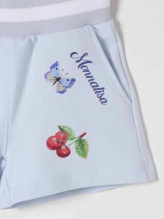 25FW [키즈] 모나리자 쇼츠/버뮤다 19E4165003 0052 Grey - MONNALISA