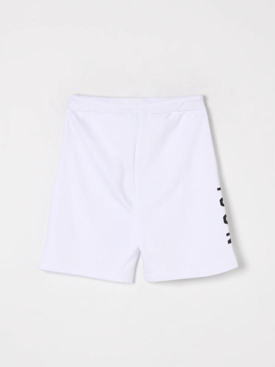 25FW [키즈] 디스퀘어드2 쇼츠/버뮤다 DQ2930D0094 DQ100 White - DSQUARED2