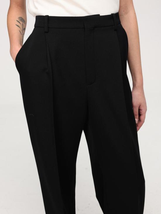 24FW 생로랑 팬츠 806967Y7E63 1000 Black - SAINT LAURENT