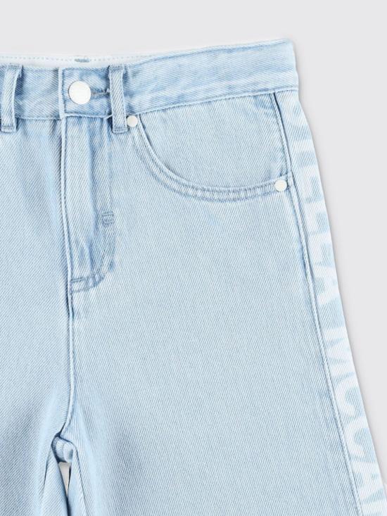 25FW [키즈] 스텔라 맥카트니 쇼츠/버뮤다 TW6R19Z0746 601 Denim - STELLA MCCARTNEY