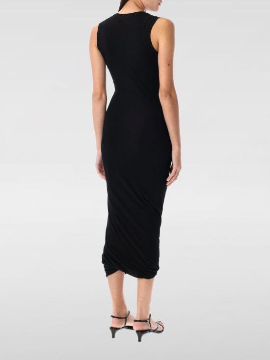 25SS 질샌더 롱 원피스 J02CT0505J20249 001 Black - JIL SANDER