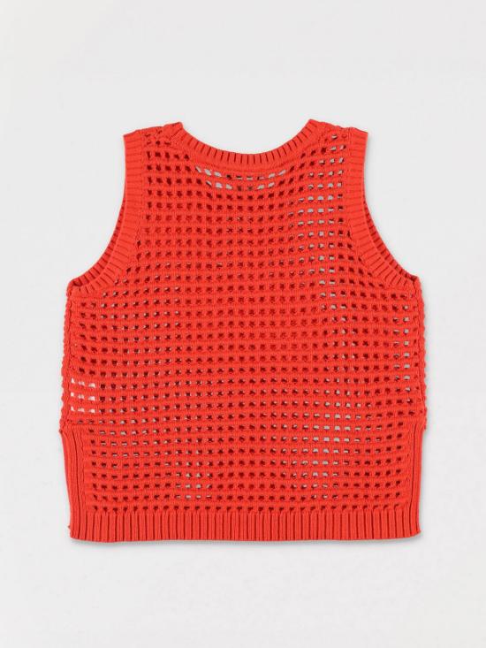 25FW [키즈] 스텔라 맥카트니 탑 TW9A42Z1876 421 Red - STELLA MCCARTNEY