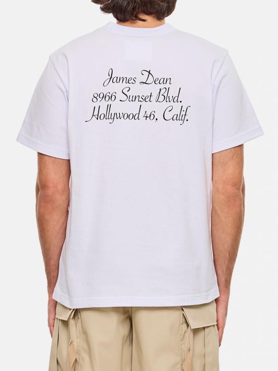 25SS 사카이 반팔 티셔츠 250918S 101 White - SACAI